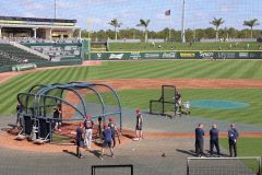 CoolToday Park Braves batting practice