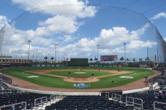 Cacti Park of the Palm Beaches from behind home plate