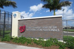 Cacti Park of the Palm Beaches Washington Nationals sign