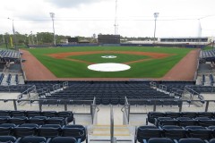 Charlotte Sports Park seating and playing field