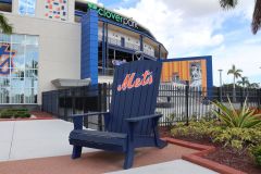 Clover Park Mets giant Adirondack chair