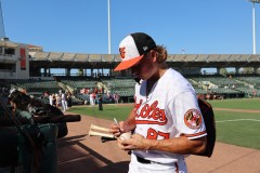 Ed Smith Stadium Jackson Holliday autographs