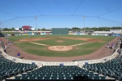 Hammond Stadium behind home plate