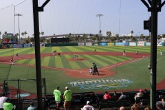 Daytona Tortugas at bat