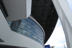 LoanDepot Park exterior architecture