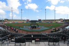 Roger Dean Chevrolet Stadium Marlins batting practice