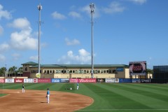 Roger Dean Chevrolet Stadium Marlins clubhouse