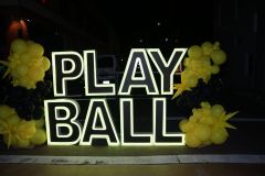 Pittsburgh Pirates Block Party play ball sign