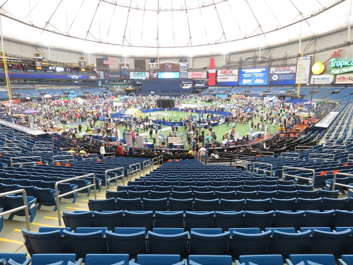 Tampa Bay Rays Fan Fest! An Unexpected Day at Tropicana Field. 